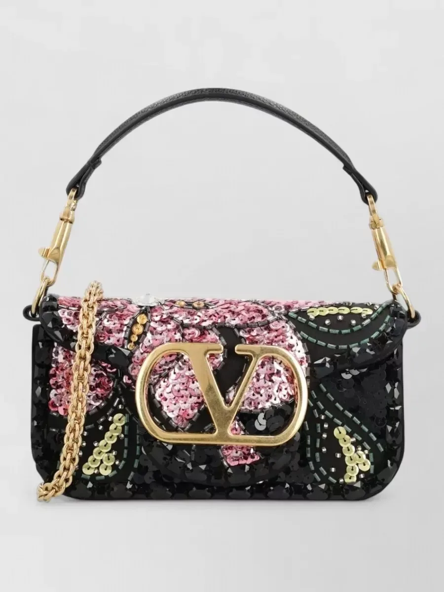 Pochette Valentino Garavani Sacs du Soir noire, photo 4