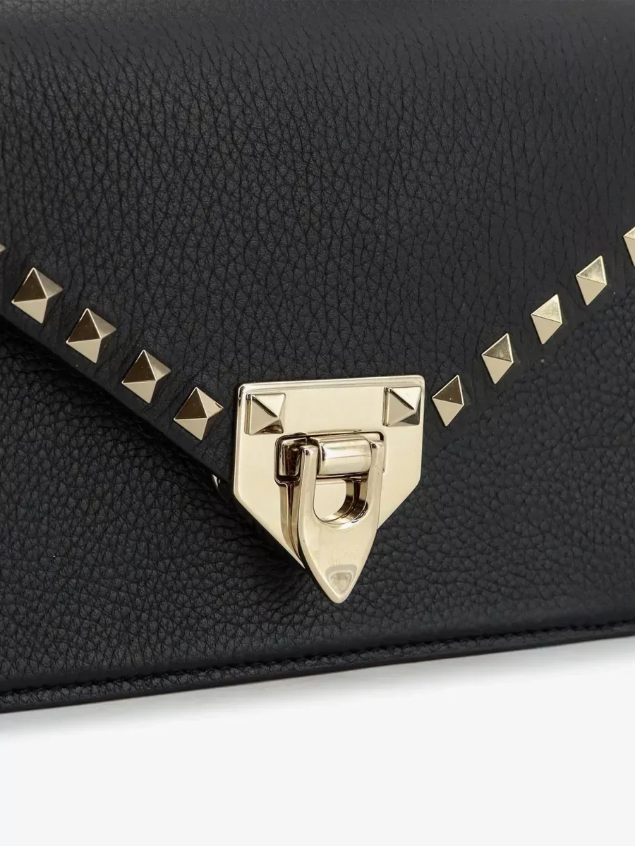 Valentino Garavani Rockstud Spike Small in Schwarz, Foto 4