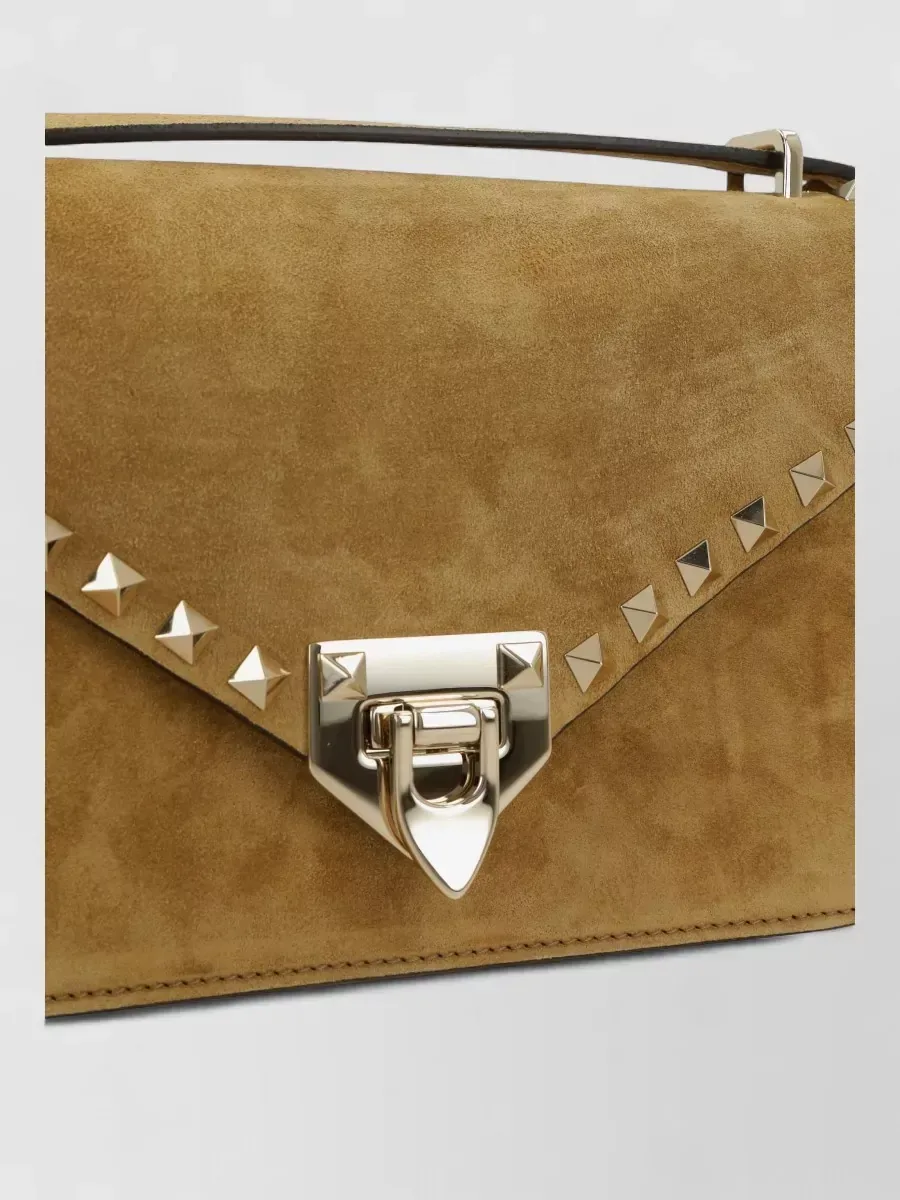 Valentino Garavani Rockstud Spike Small in Braun, Foto 1