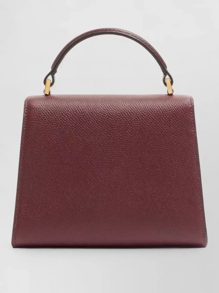 Sac bandoulière Valentino Garavani Rockstud Spike bordeaux, photo 2