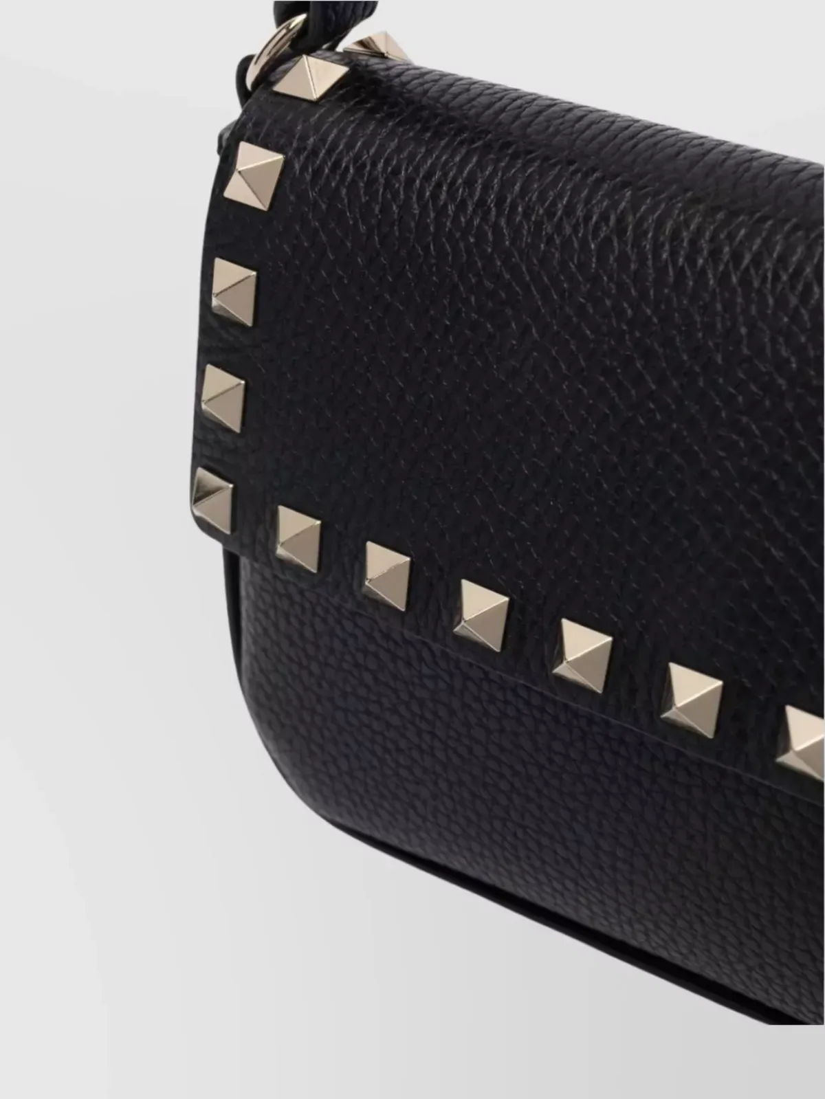 Valentino Garavani Rockstud Spike Mini Clutch en negro, foto 4