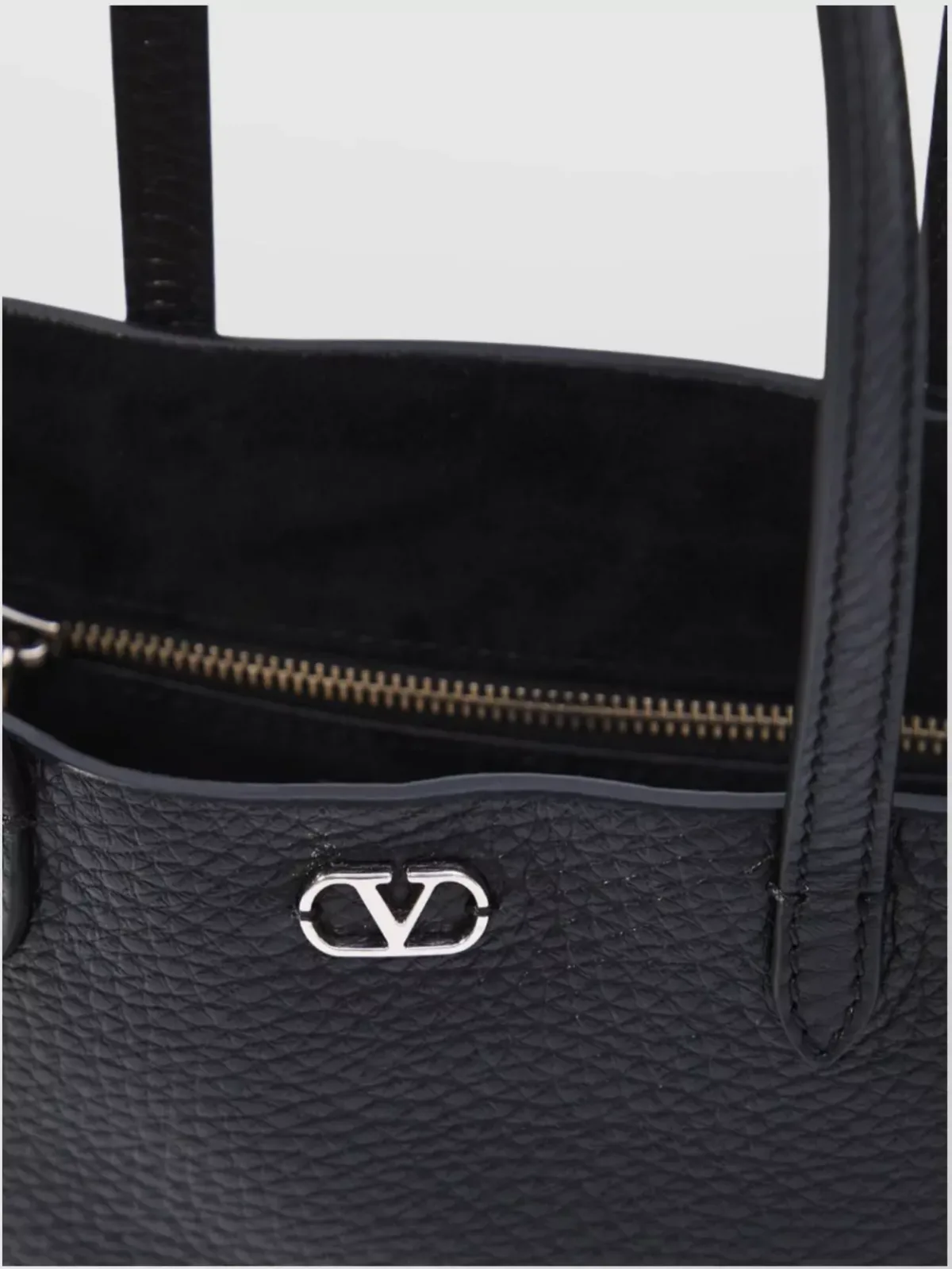 Valentino Garavani Nellcôte Mini Tote in Black, photo 3