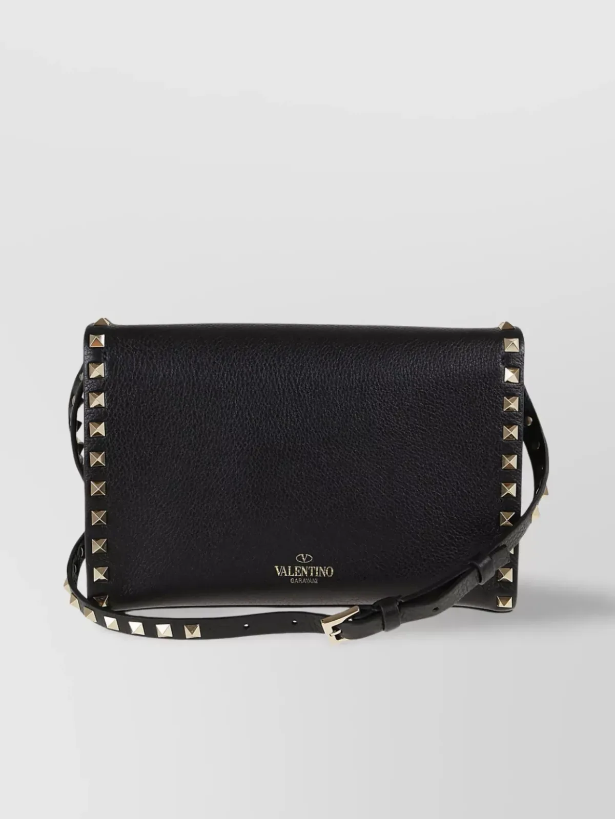 Sac porté épaule Valentino Garavani Rockstud Spike Small en noir, photo 2