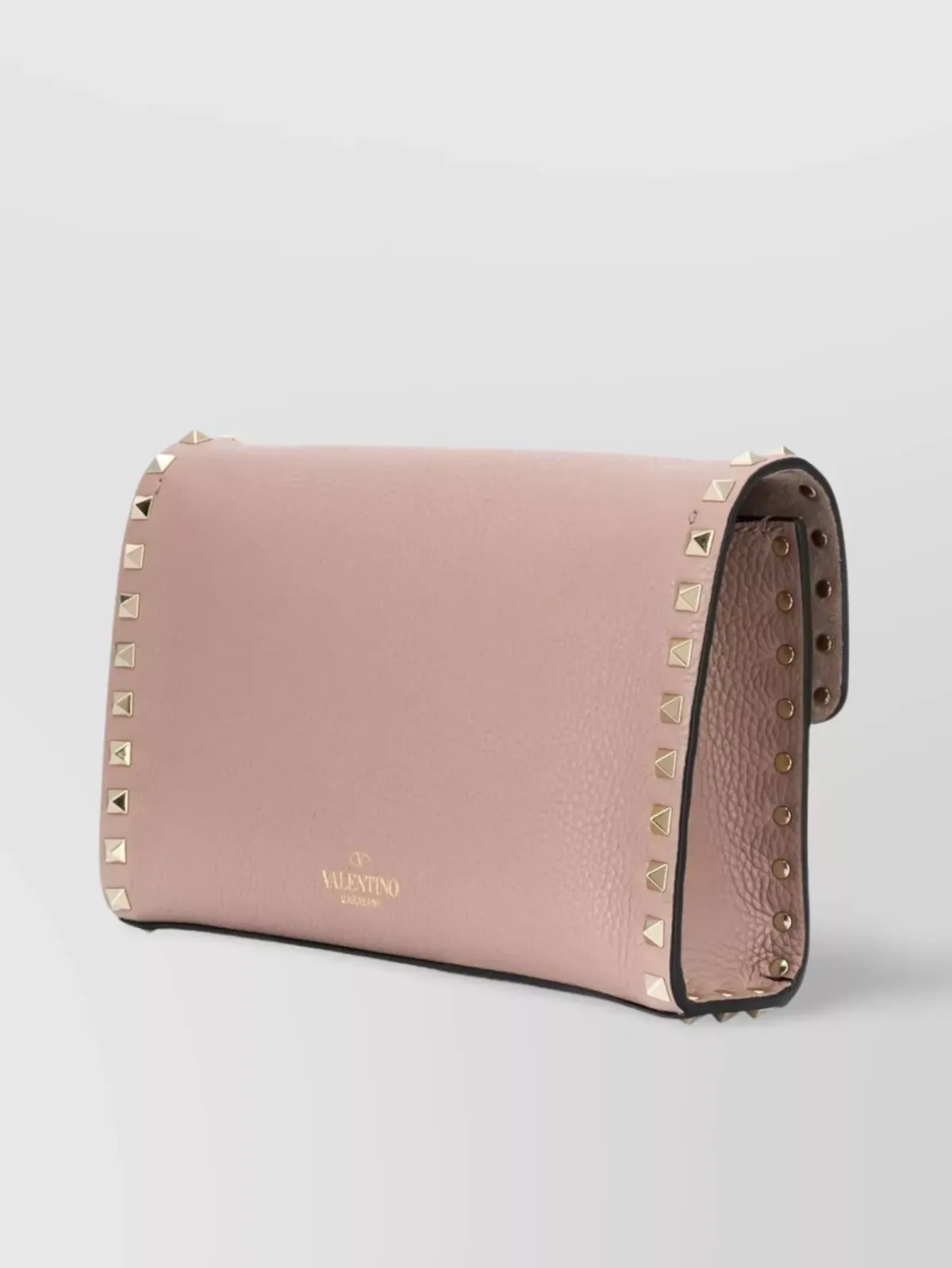 Sac porté épaule Valentino Garavani Rockstud Spike Small en rose poudré, photo 3