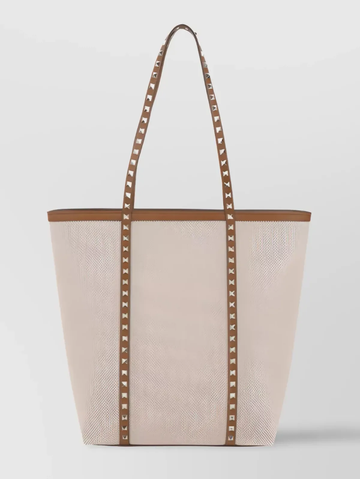 Valentino Garavani Rockstud Spike Canvas em bege, foto 1