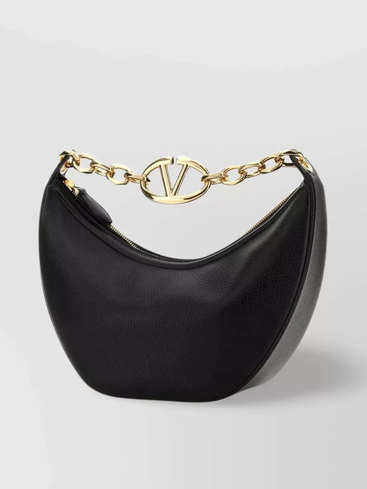 Valentino Garavani VLogo Signature Small Schultertasche, Schwarz, Foto 2