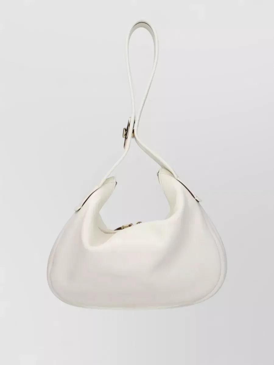 Valentino Garavani 白色皮革水桶包,图片2