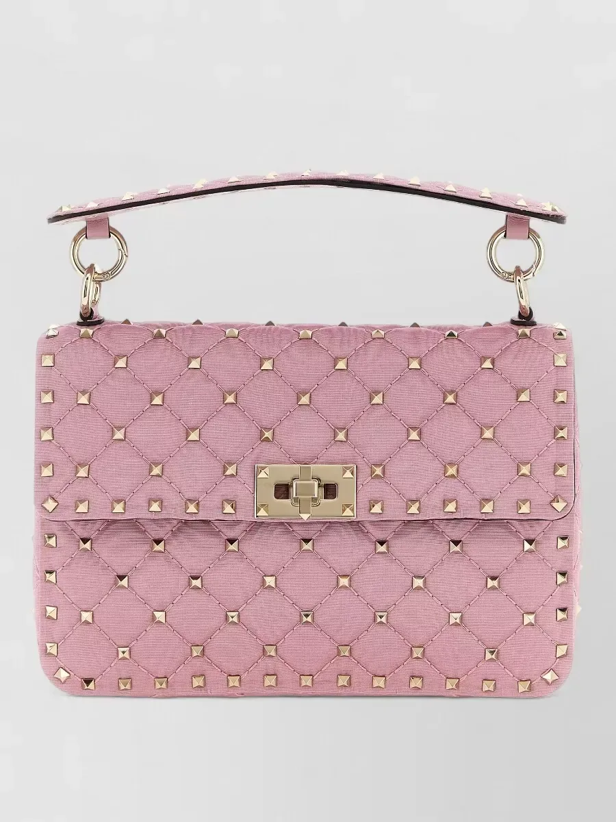 Sac Valentino Garavani Rockstud Spike Medium rose, photo 1