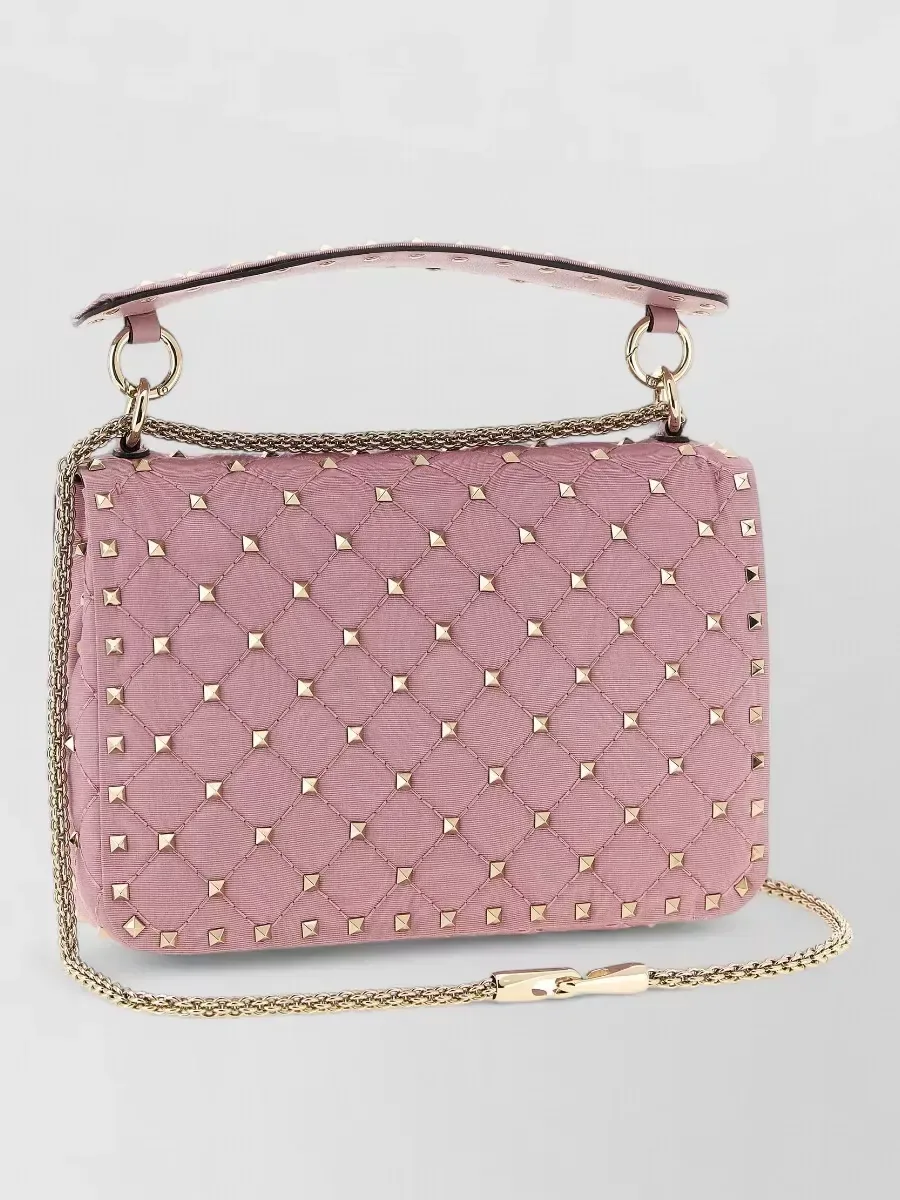 Sac Valentino Garavani Rockstud Spike Medium rose, photo 2