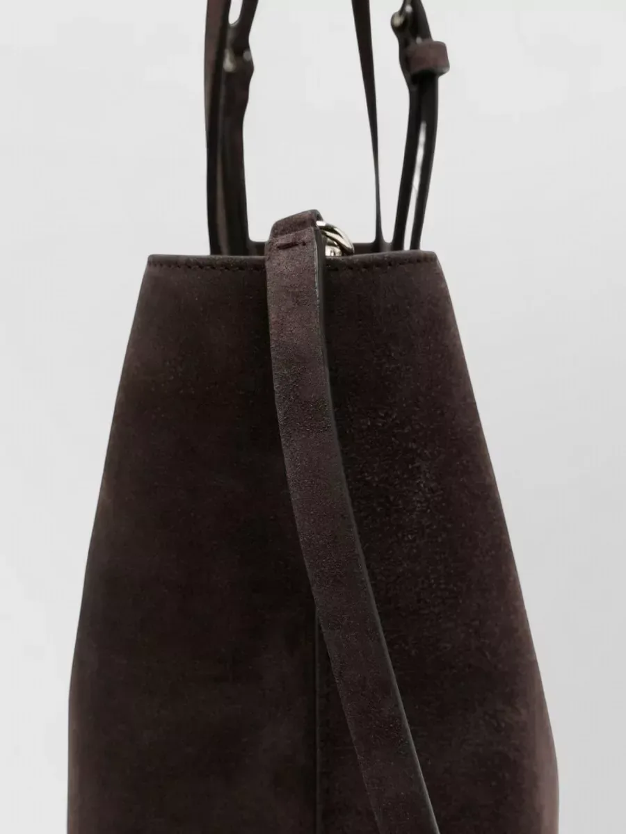 Valentino Garavani Rockstud Medium Tote en marrón, foto 4