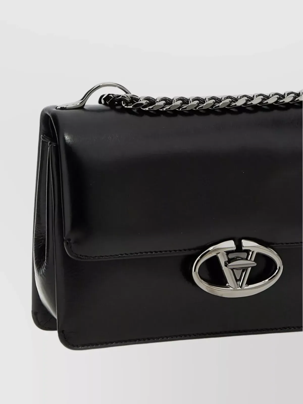 Valentino Garavani VLogo Signature Small in nero, foto 3