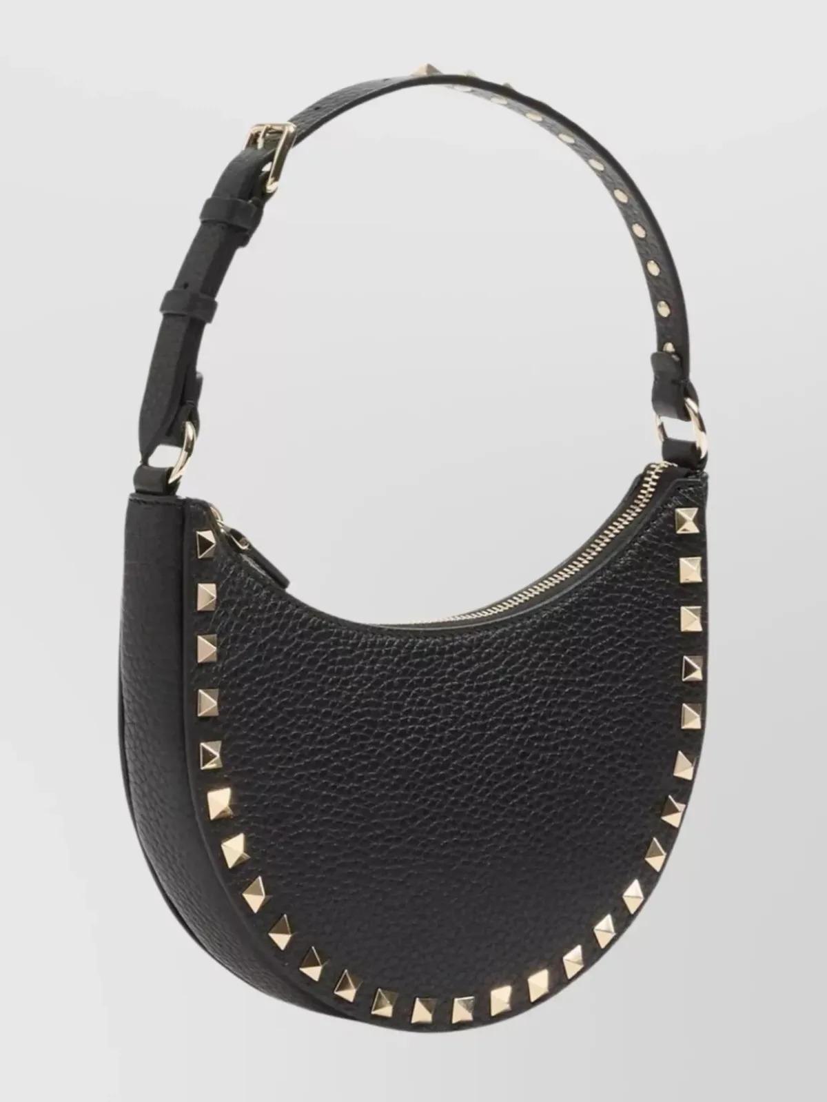 Sac porté épaule Valentino Garavani Rockstud Mini noir, photo 3