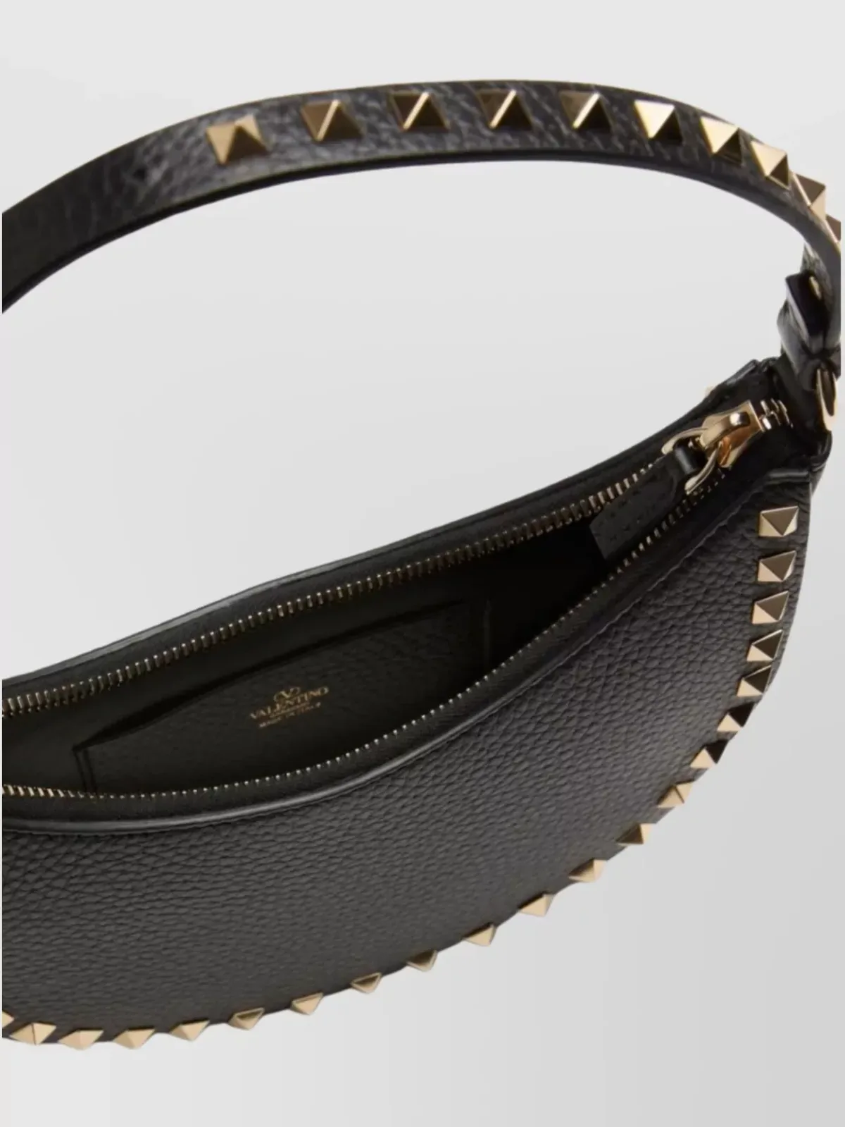 Sac porté épaule Valentino Garavani Rockstud Mini noir, photo 4