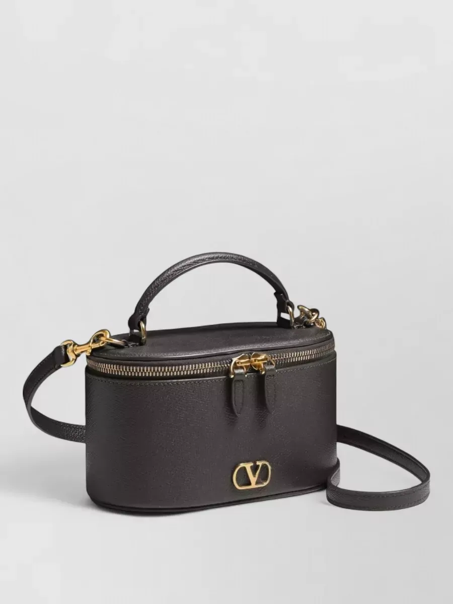 حقيبة Valentino Garavani VLogo Signature Mini باللون الأسود، صورة 1