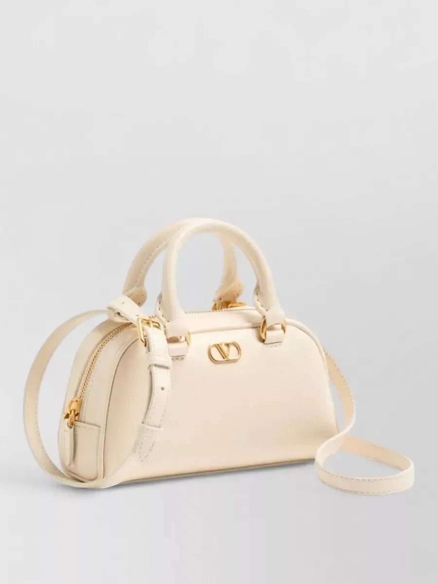 Valentino Garavani VLogo Signature Mini in Ivory, photo 4