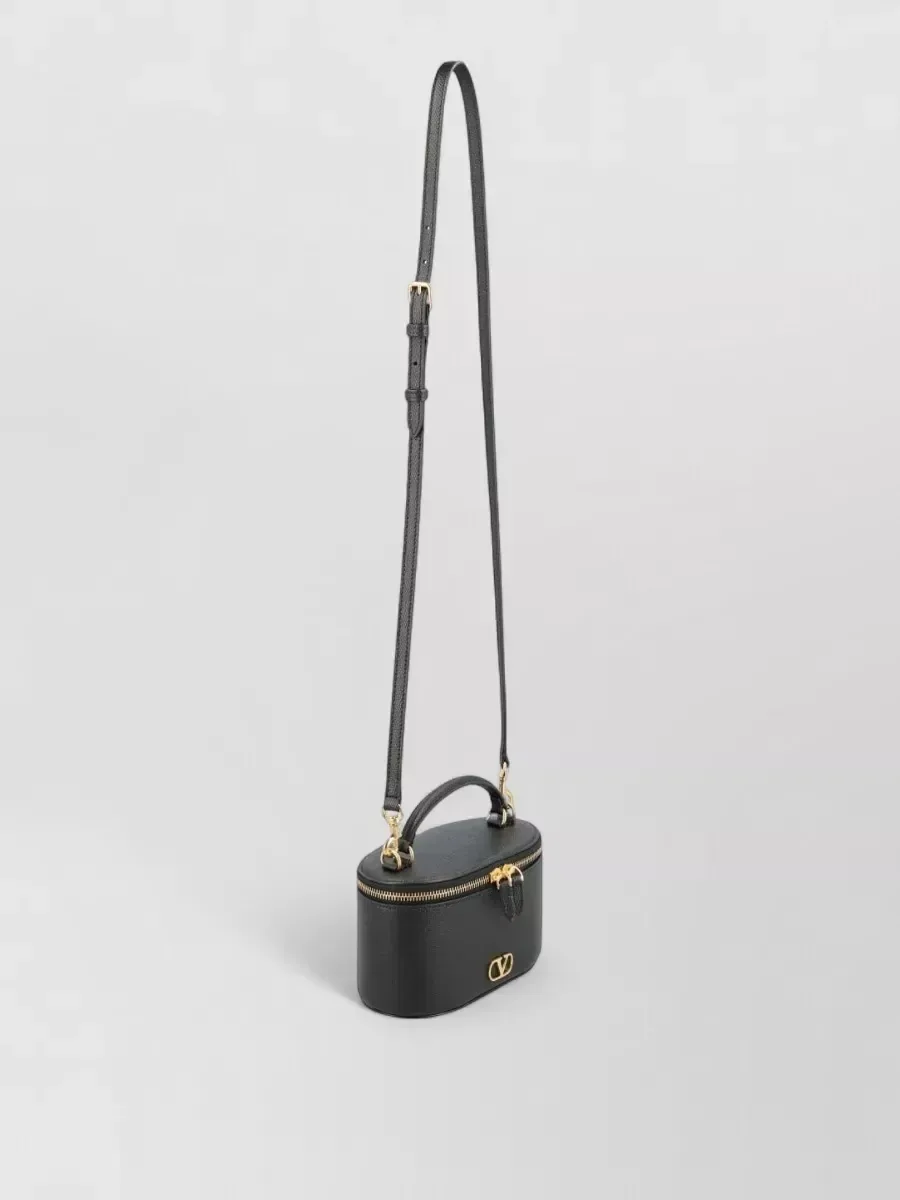 Valentino Garavani VLogo Signature Clutch in Black, photo 3