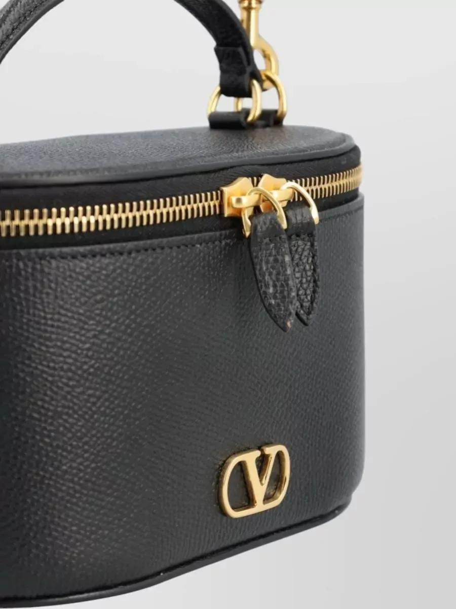 Valentino Garavani VLogo Signature Clutch in Black, photo 4