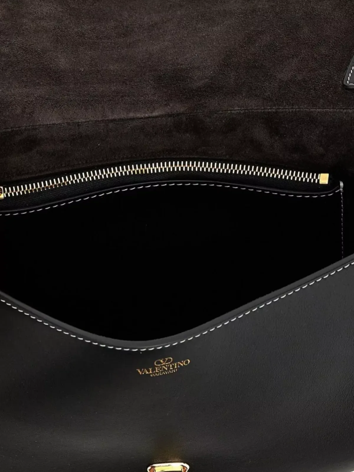 Valentino Garavani VLogo Signature Small in Black, photo 4