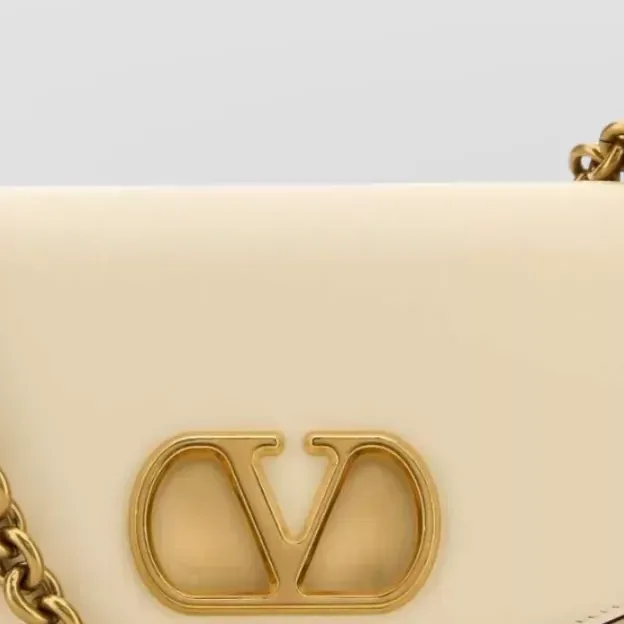 Valentino Garavani VLogo Signature in Beige, detail