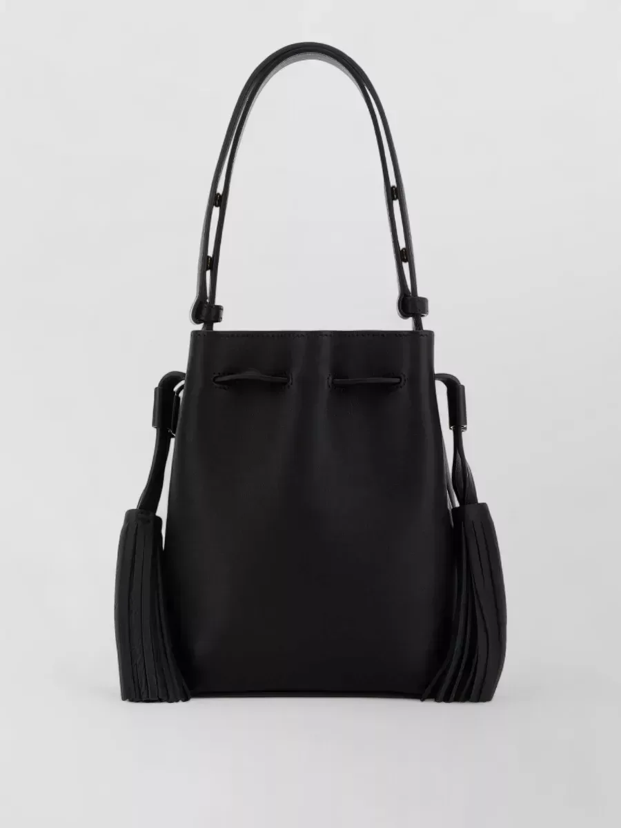 Valentino Garavani VLogo Signature Bucket in Black, photo 1