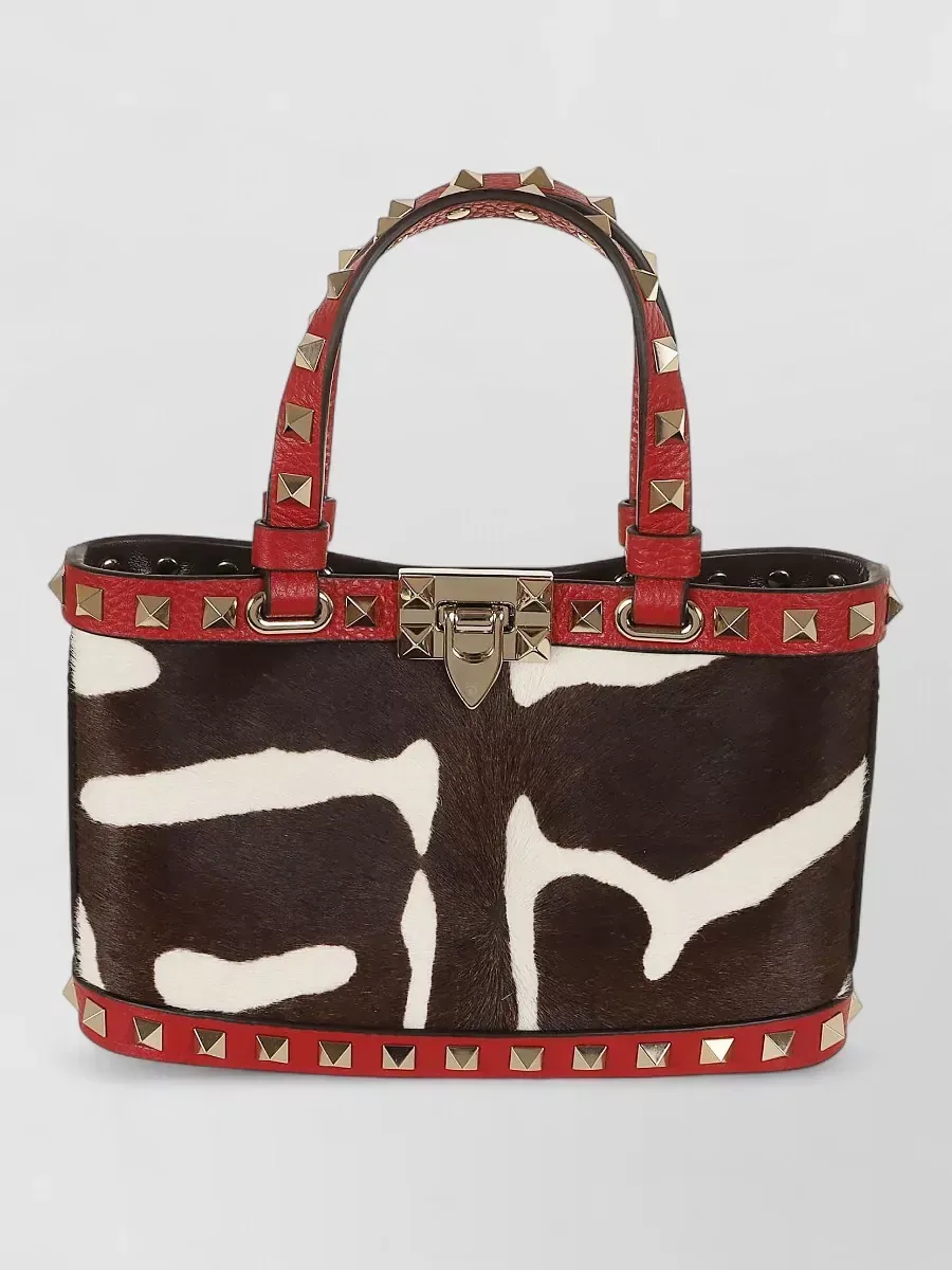 Valentino Garavani Rockstud Spike Mini in Brown, photo 1