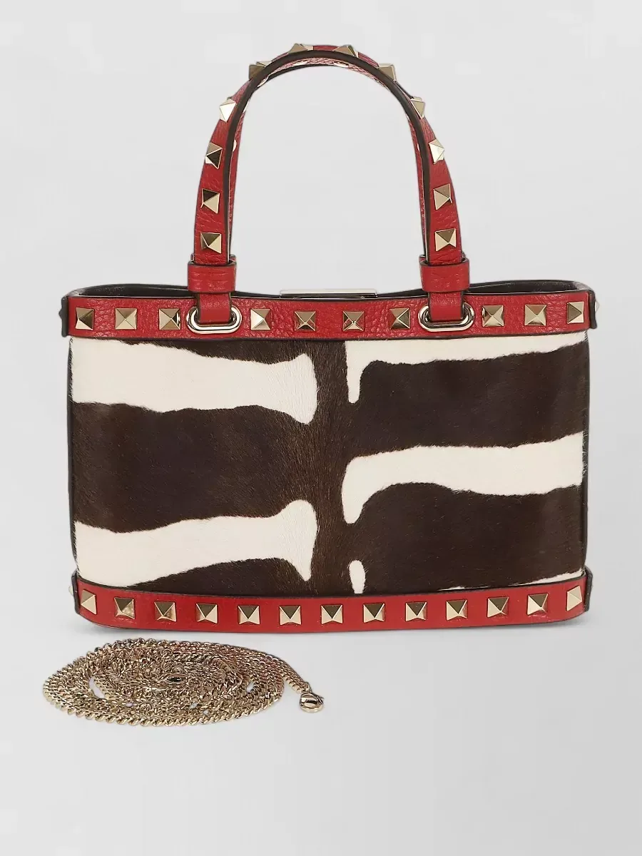 Valentino Garavani Rockstud Spike Mini in Brown, photo 2