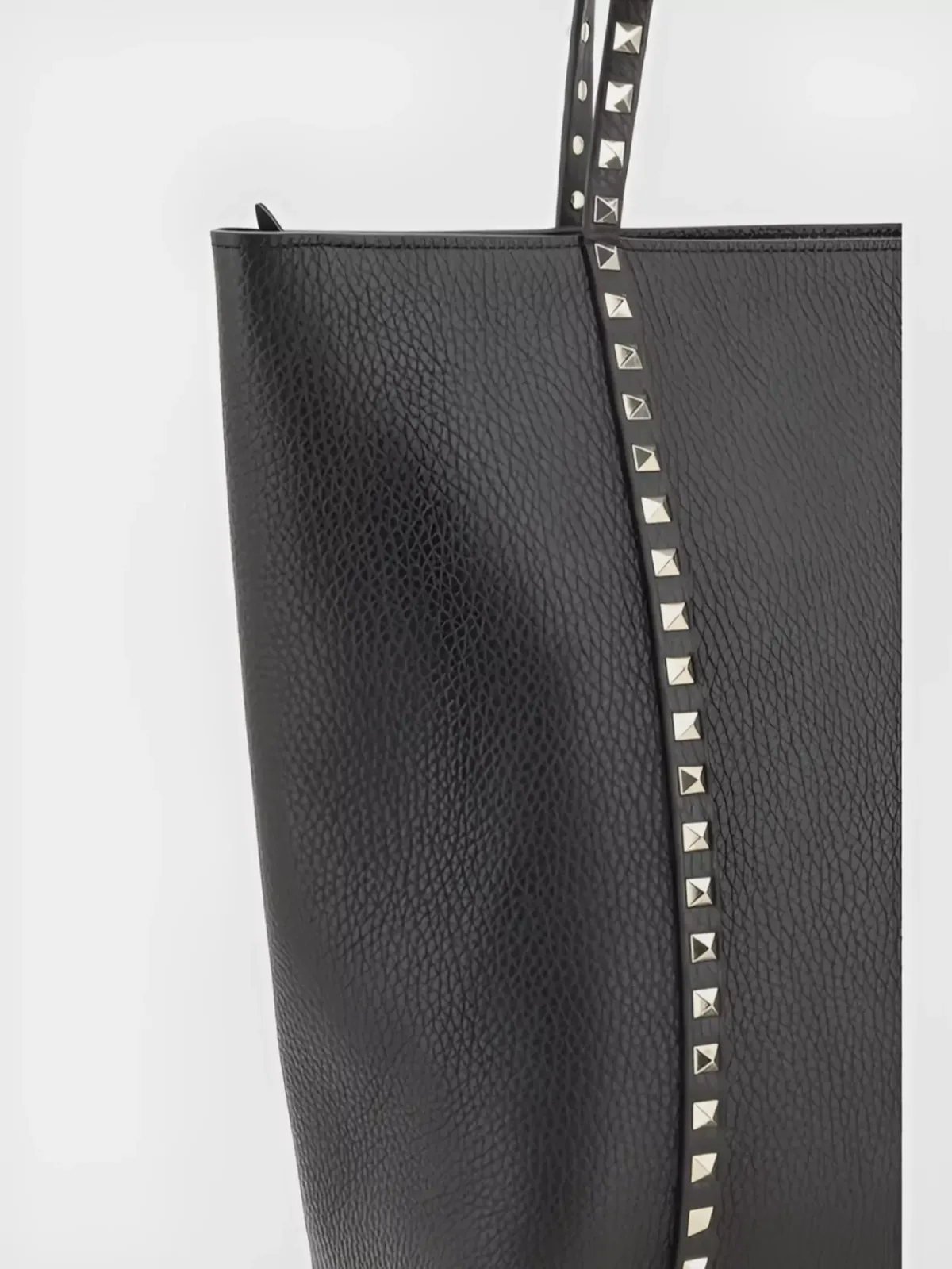 Borsa a spalla Valentino Garavani Rockstud con borchie in Nero, foto 3