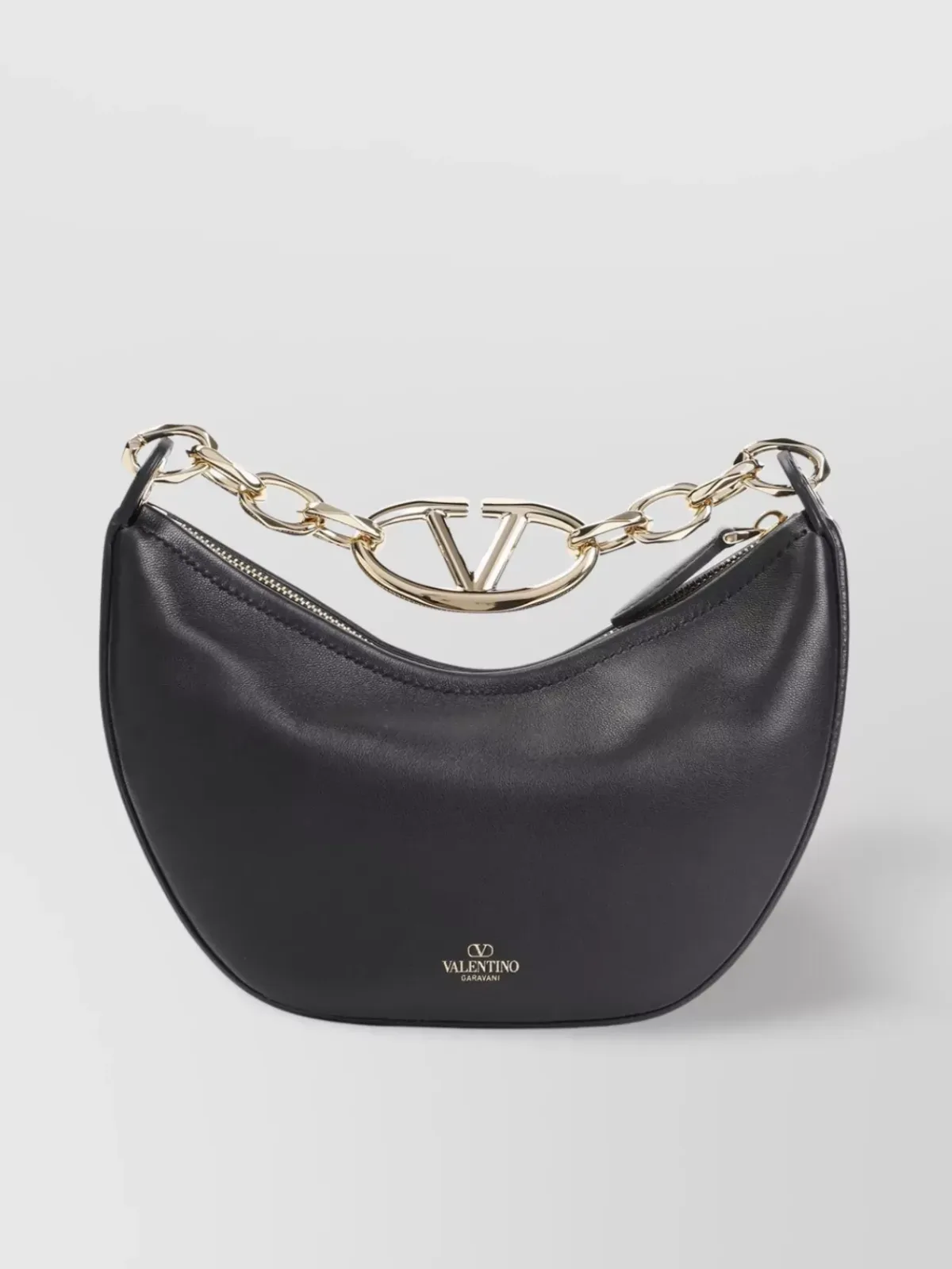 Valentino Garavani VLogo Moon Small in Black, photo 2