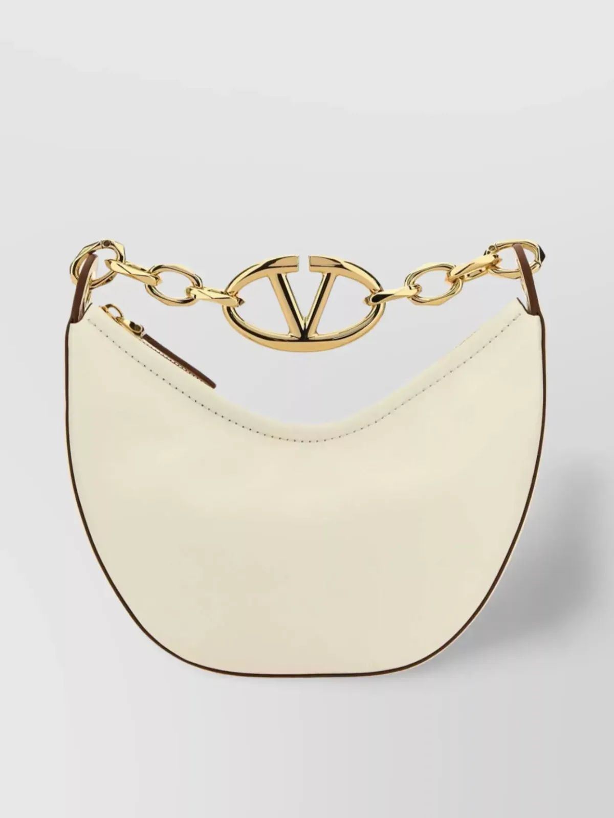 Valentino Garavani VLogo Moon Small in White, photo 1