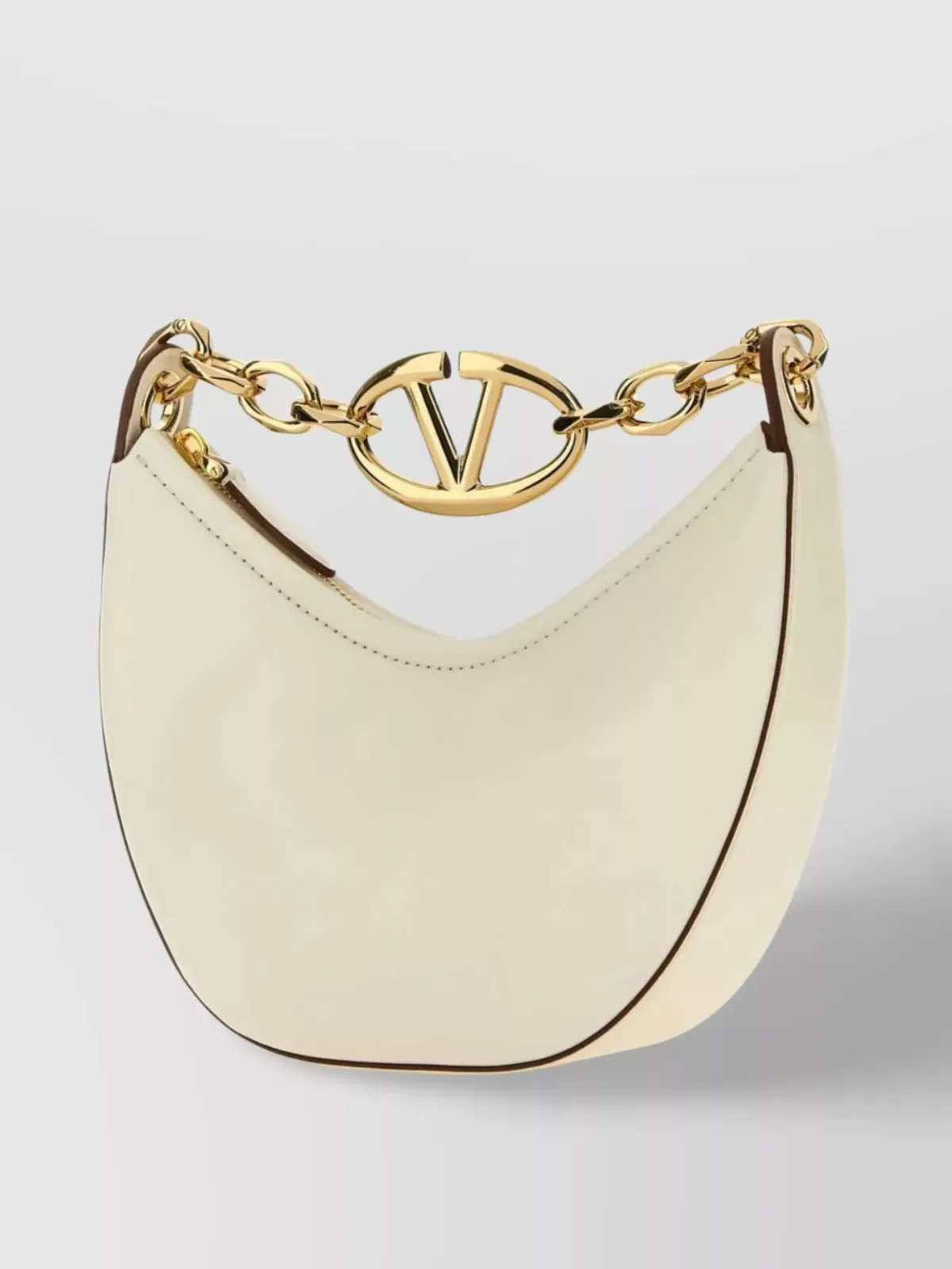 Valentino Garavani VLogo Moon Small in White, photo 2