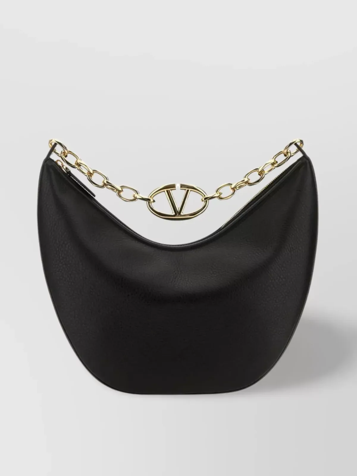 Valentino Garavani VLogo Signature Medium باللون الأسود، صورة 1