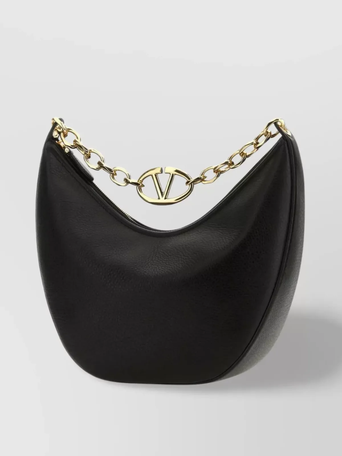 Valentino Garavani VLogo Signature Medium باللون الأسود، صورة 2