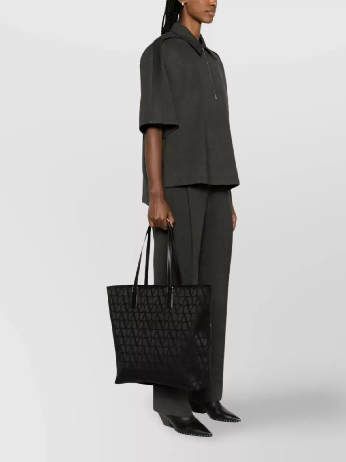 Valentino Garavani Toile Iconographe in Black, photo 3
