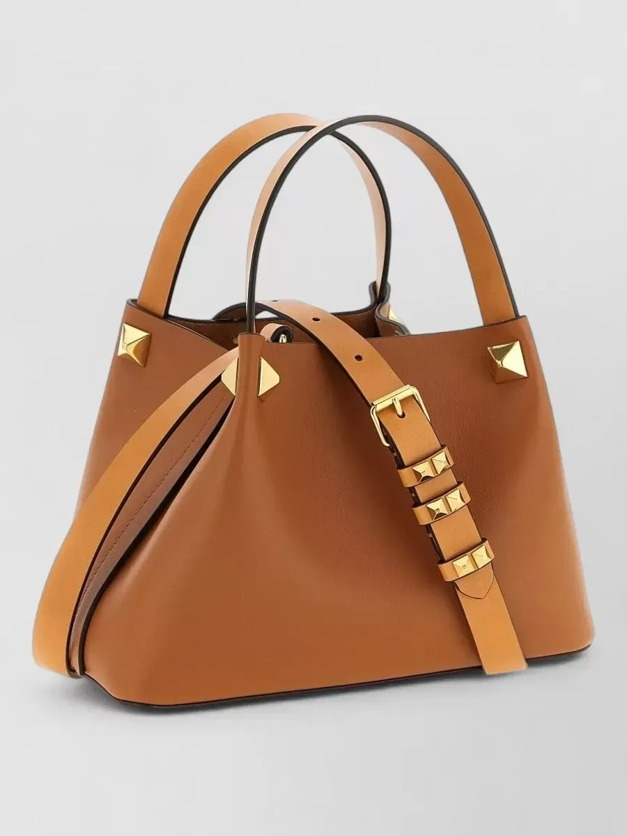 Valentino Garavani VLogo Signature Small in Brown, photo 2