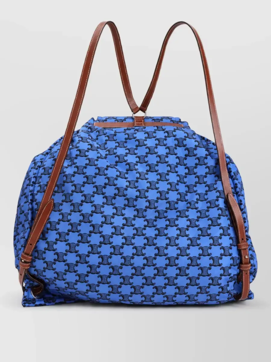 Celine Padded Backpack in Blue, photo 2
