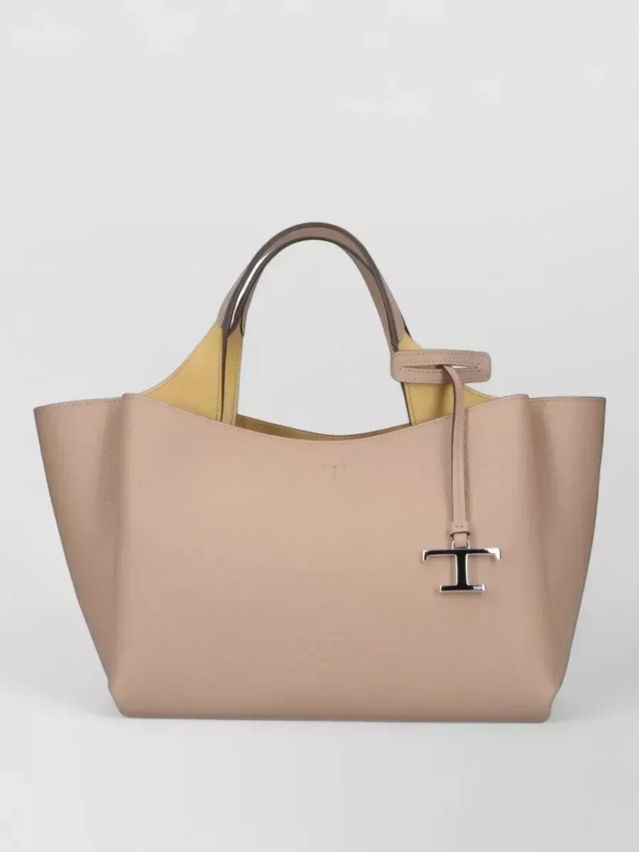 Mala tote Tod's em pele bege, foto 1