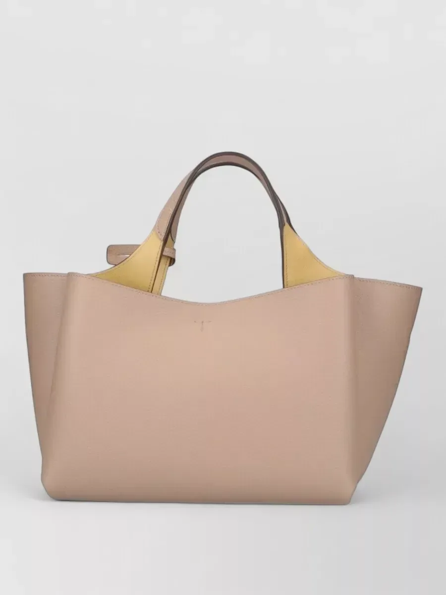 Mala tote Tod's em pele bege, foto 2