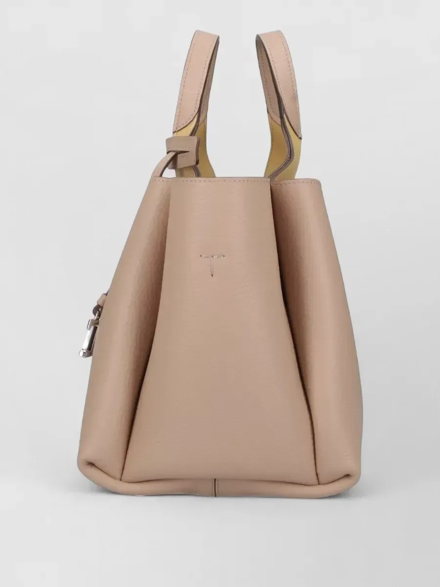 Mala tote Tod's em pele bege, foto 4