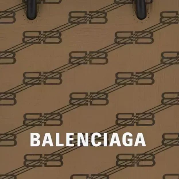 Balenciaga Shopping Tote in Braun, Detail