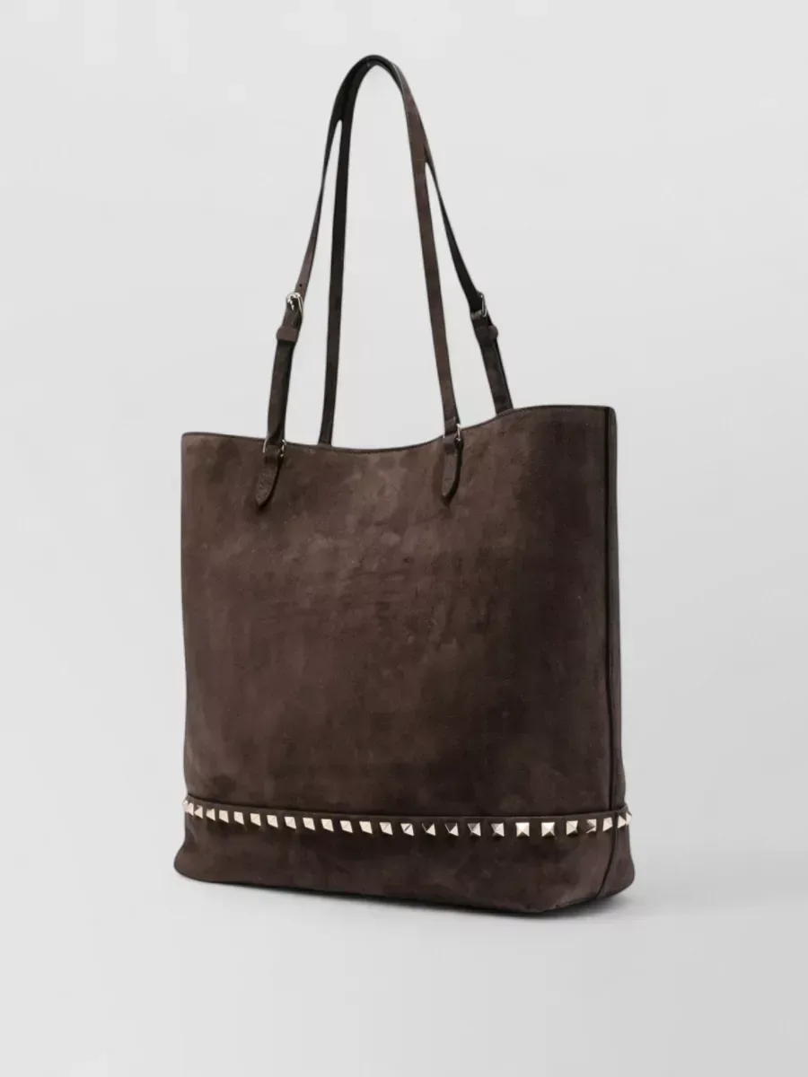 Valentino Garavani Rockstud Medium in Brown, photo 2
