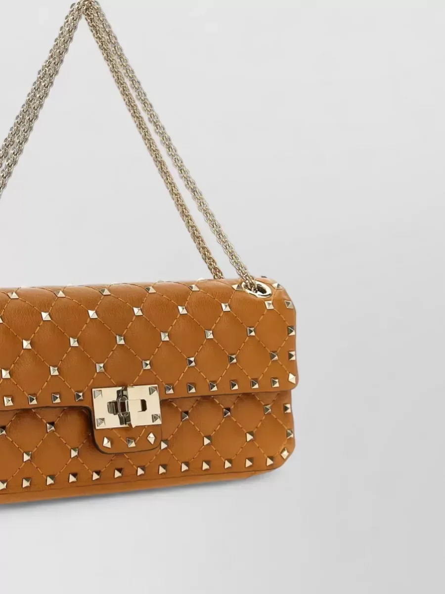 Valentino Garavani Rockstud Spike Medium en naranja, foto 3