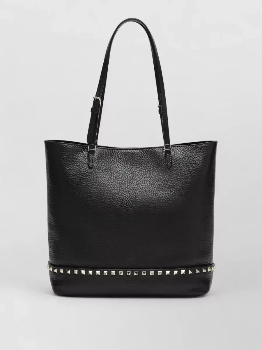 Valentino Garavani Studded Tote in Black, photo 1