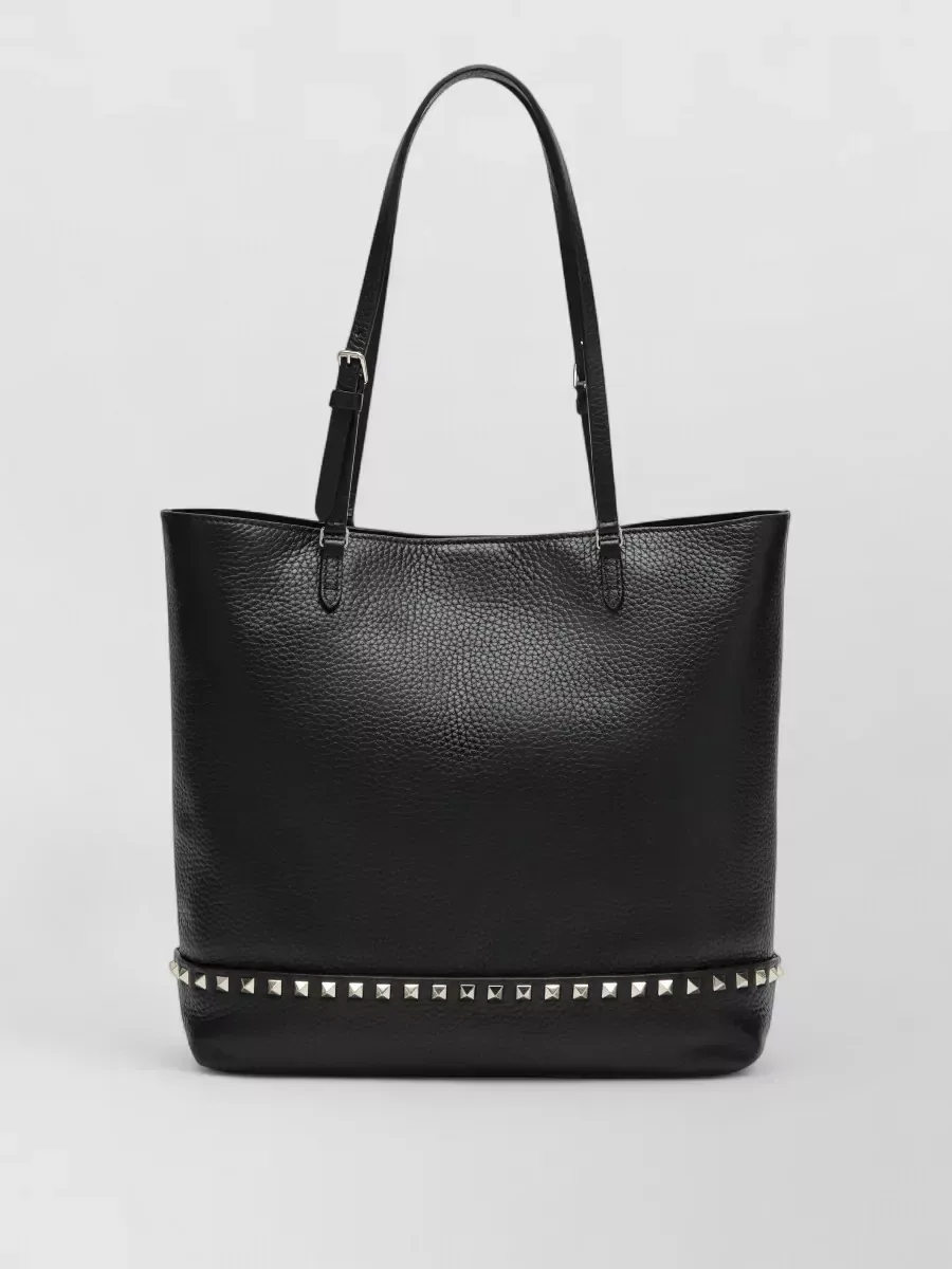 Valentino Garavani Studded Tote in Black, photo 2