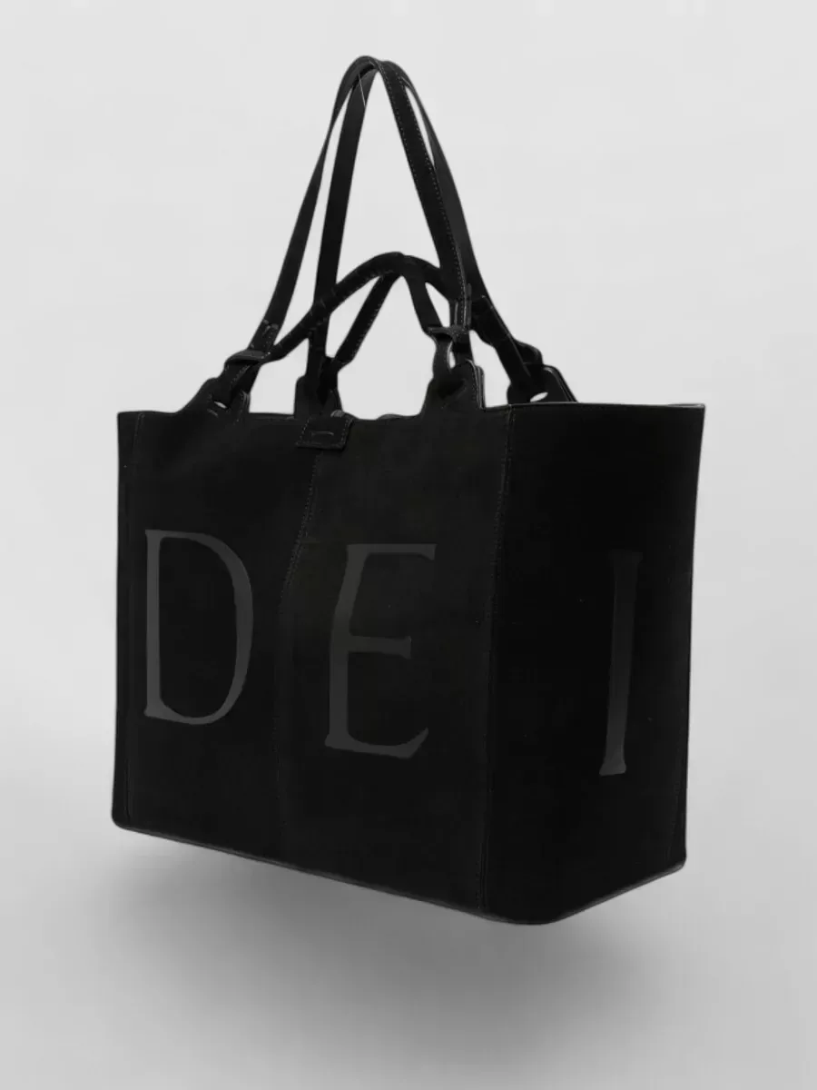 Casadei Leather Tote in Black, photo 3