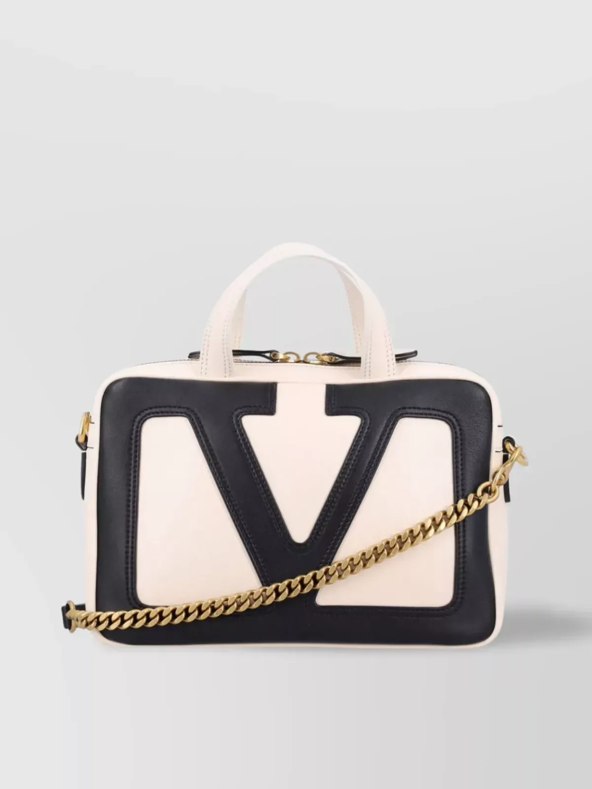 Valentino Garavani Viva Superstar Small in Butter White, photo 1