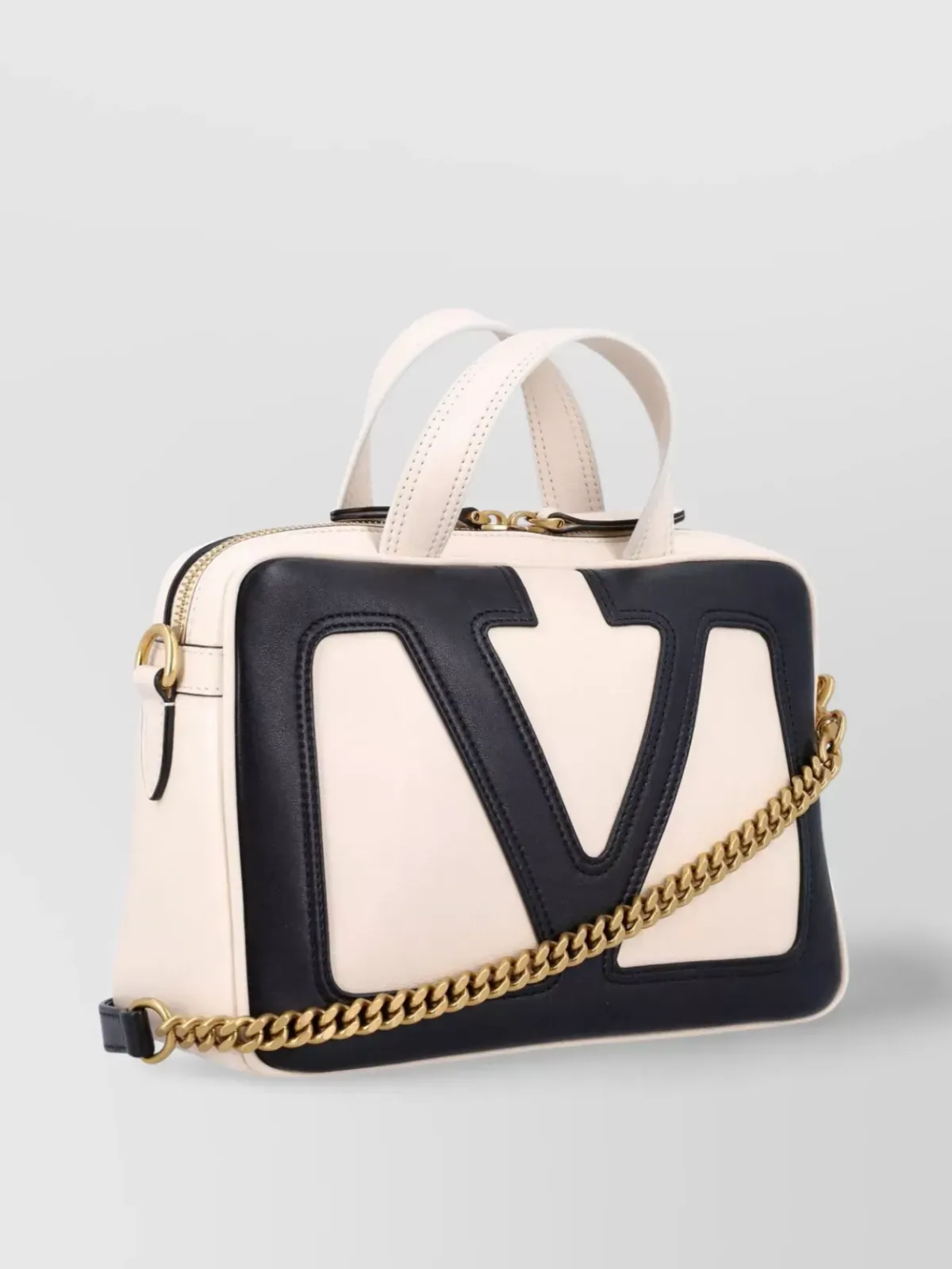 Valentino Garavani Viva Superstar Small in Butter White, photo 3