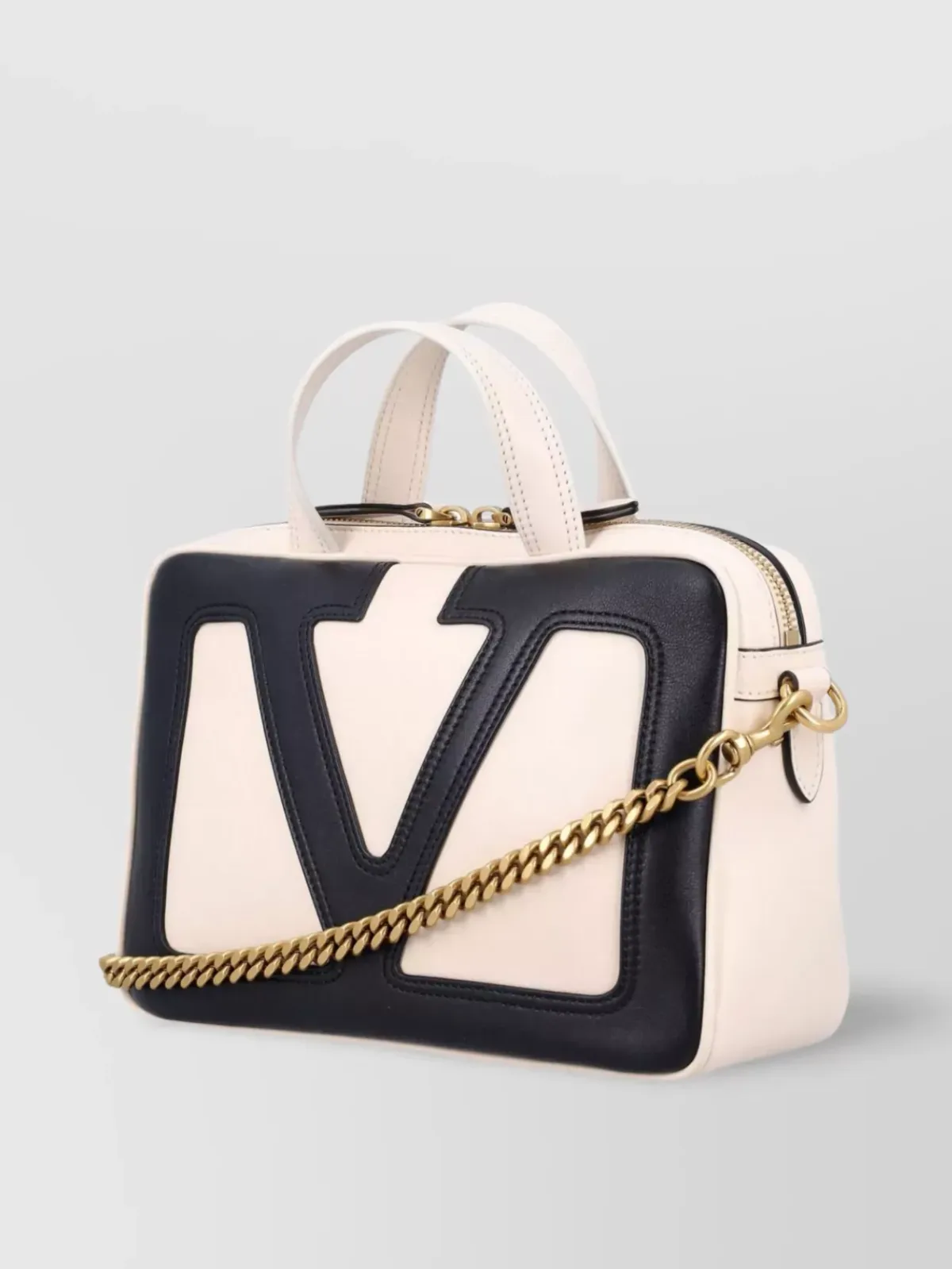 Valentino Garavani Viva Superstar Small in Butter White, photo 4
