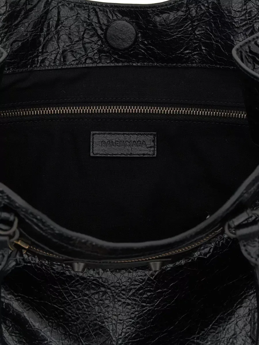 Balenciaga Le City Small in nero, foto 4