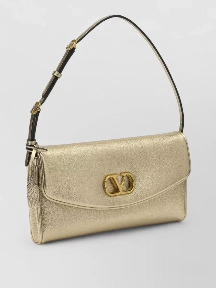 Valentino Garavani DeVain Small in Gold, photo 3