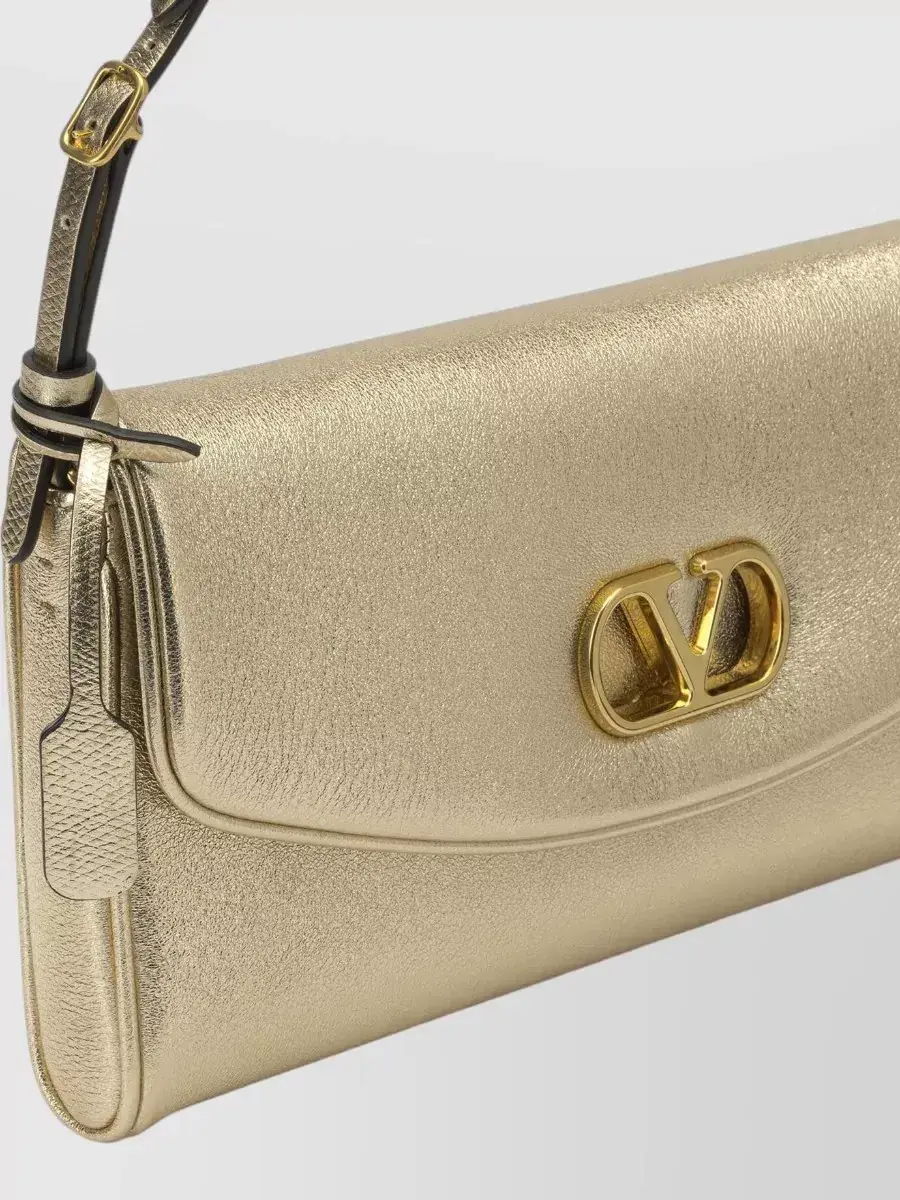 Valentino Garavani DeVain Small in Gold, photo 4